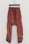 Boris Bidjan Saberi P28 Collection Deconstructed Adjustable Shorts and Long Pants Handmade in Spain P28.4 FIF10007-ZWF PBBS29 Plant Pink